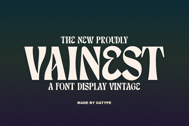 Vainest Font Font Download