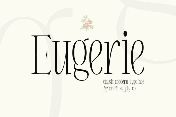 Eugerie Font Font Download