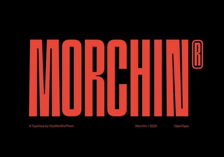 YWFT Morchin - The Perfect Sans-Serif for Striking Headlines Font Download