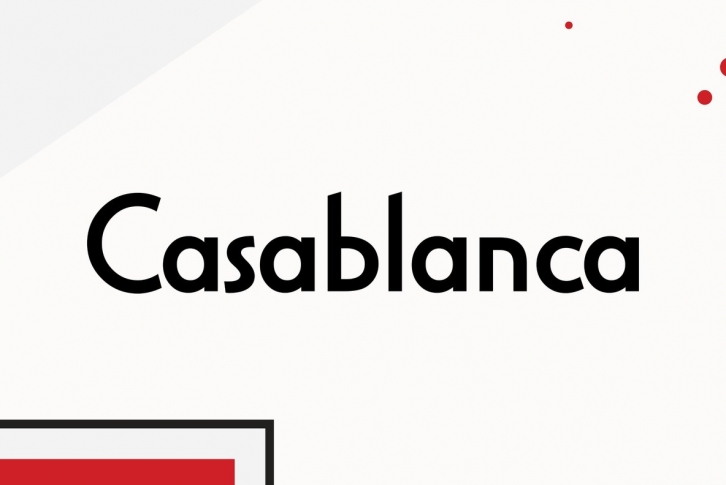 Casablanca Font Font Download