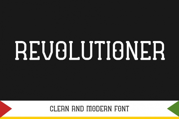 Revolutioner - Clean and Modern Font Font Download