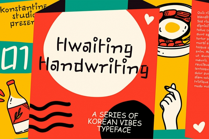 Hwaiting Handwriting Font Font Download