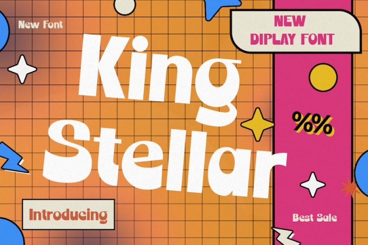 King Stellar Display Font Font Download