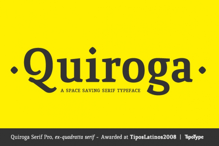 Quiroga Serif Pro Font Font Download