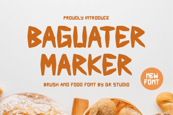Baguater Marker Font Download