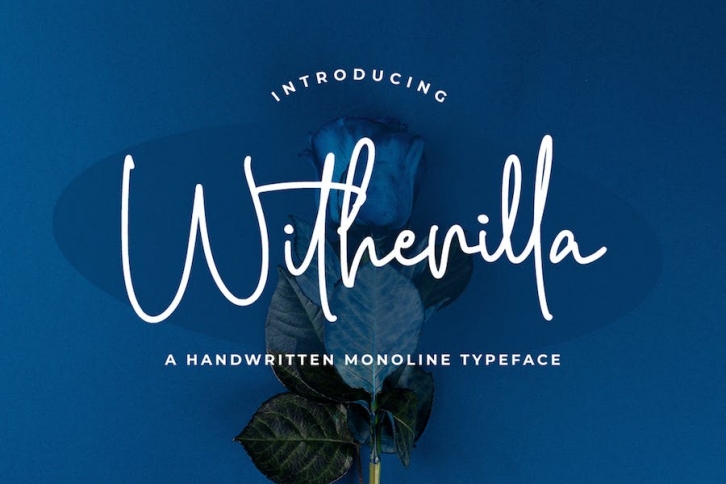 Witherilla - Monoline Font Font Download