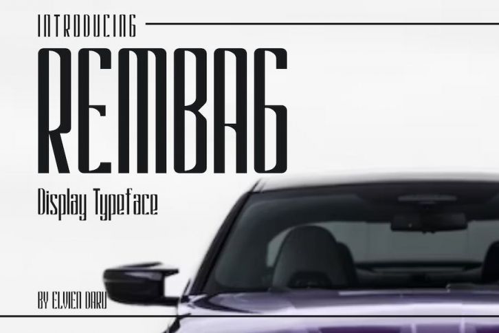 Rembag Font Download