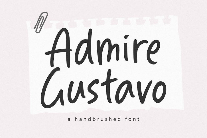 Admire Gustavo Font Download