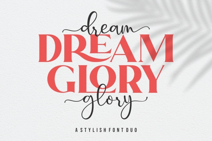 Dream Glory Font Font Download