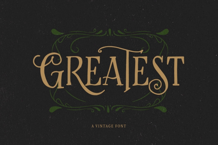 Greatest Font Font Download