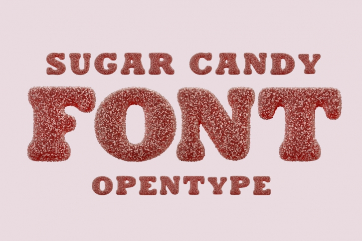 Sugar Candy SVG Font Font Download