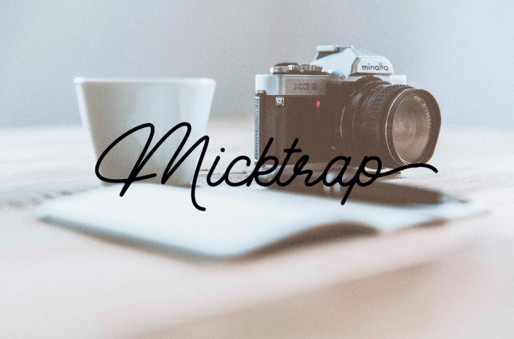 Micktrap Font Font Download