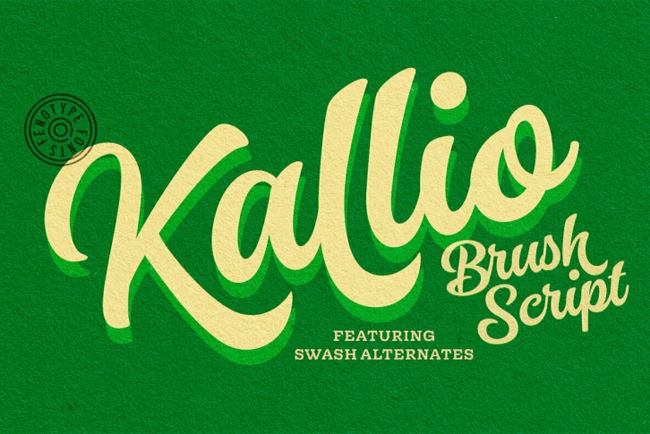 Kallio Brush Font Font Download