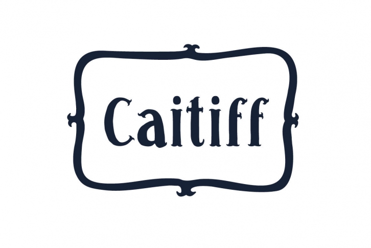 Caitiff Font Font Download