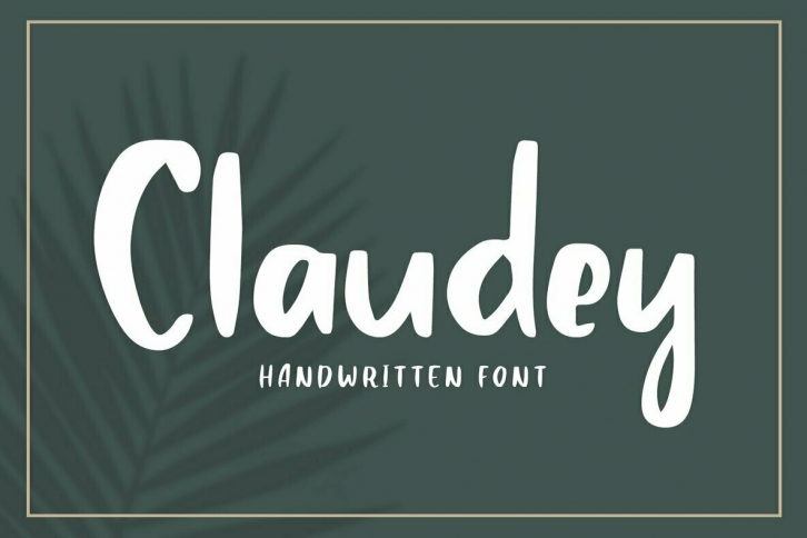 Claudey Font Font Download
