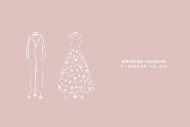 Wedding Doodles Font Font Download