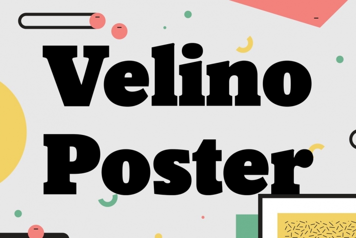 Velino Poster Font Font Download