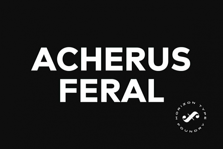 Acherus Feral Font Font Download