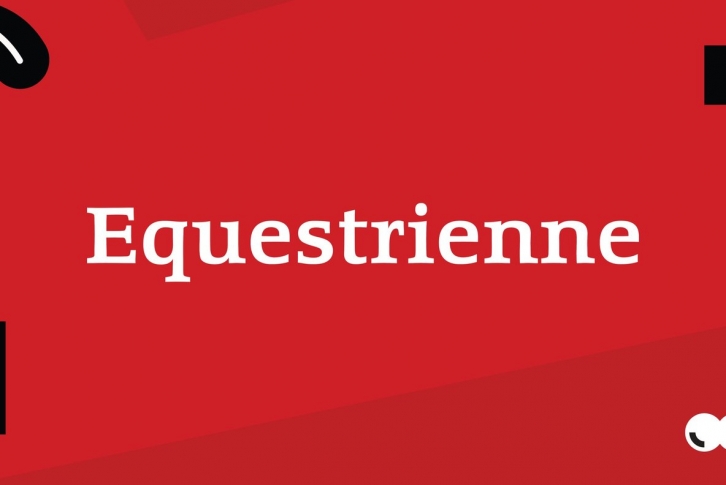 Equestrienne Font Font Download