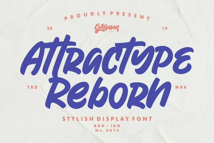 Attractype Reborn Font Font Download