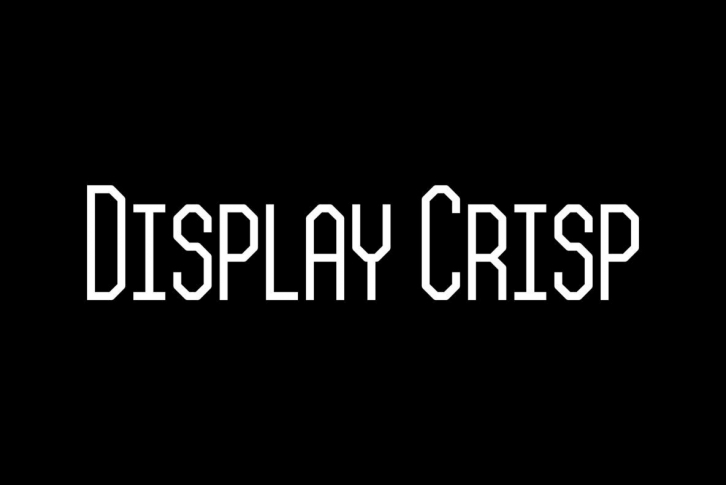 Display Crisp Font Font Download