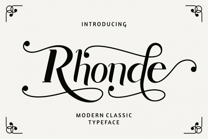 Rhonde Font Font Download