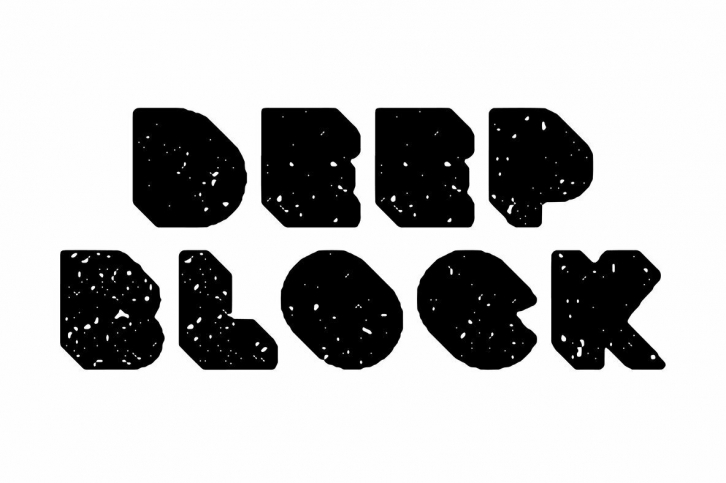 Deep Block Font Font Download