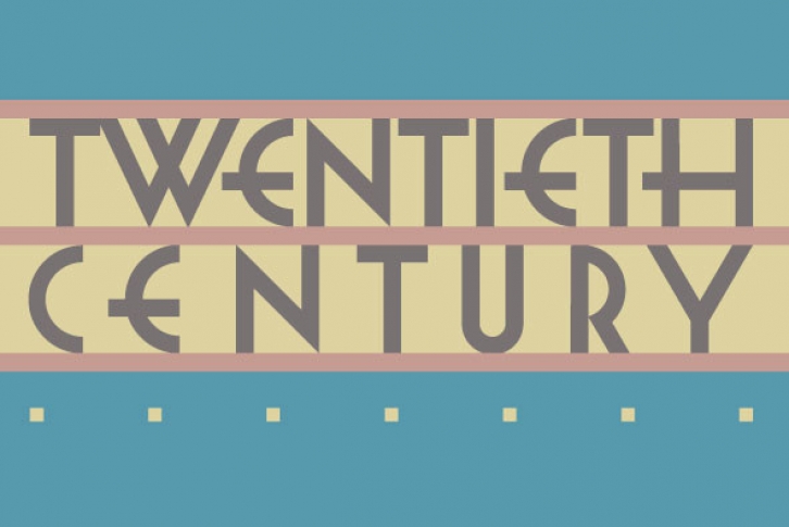 Twentieth Century Font Font Download