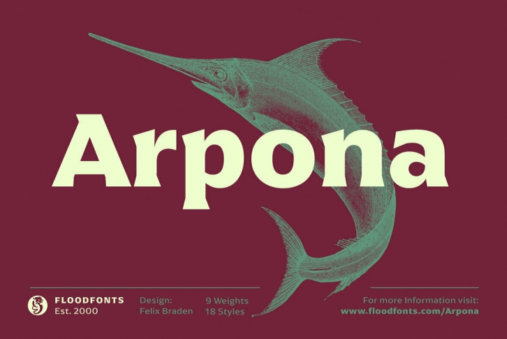 Arpona Font Font Download