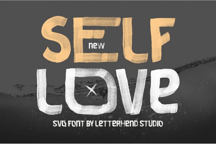 Self Love - SVG Font Font Download