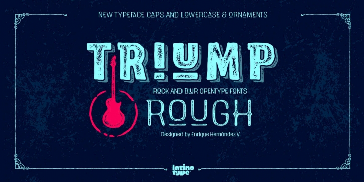 Triump Rough Font Font Download