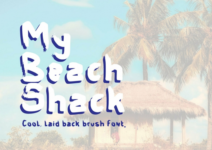 My Beach Shack Font Font Download
