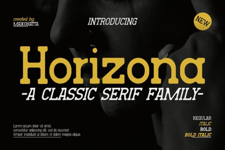 Horizona - Classic Serif Family Font Download