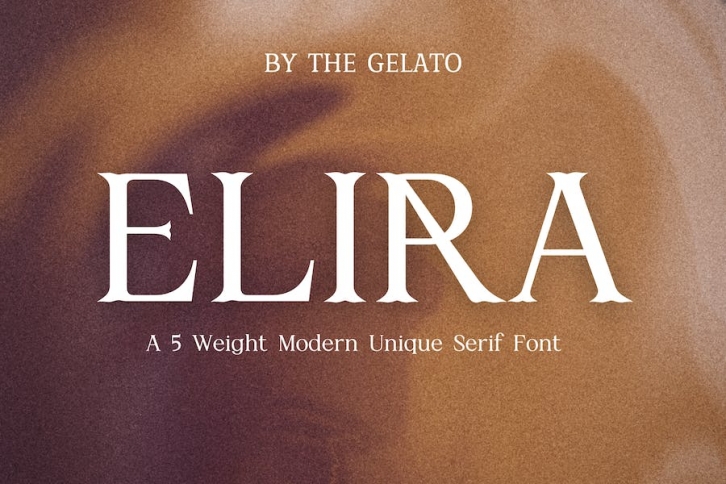 ELIRA | Minimal Elegant Serif Font Font Download