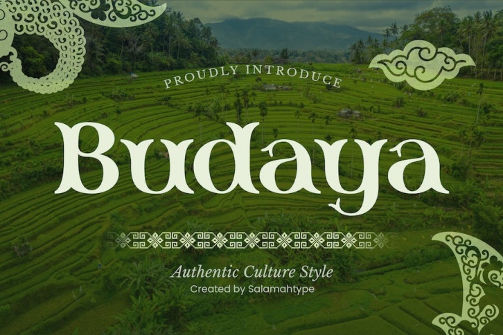 Budaya - Classic Culture Font Font Download