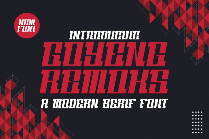 Goyeng Remoks Font Font Download