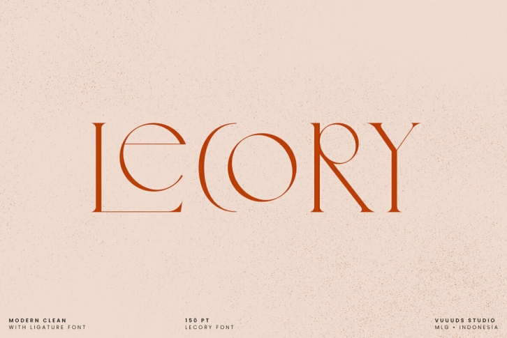 Lecory Font Font Download