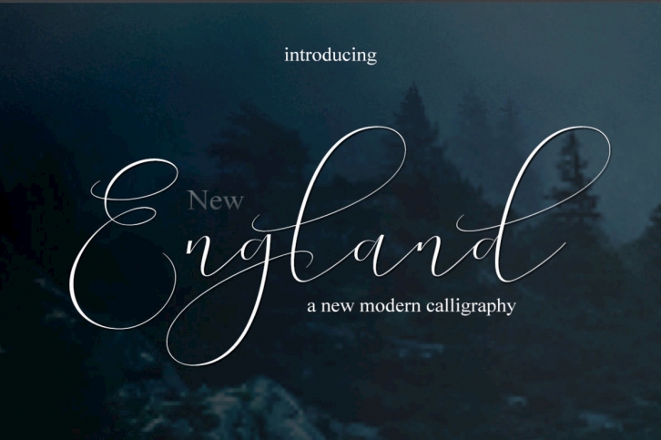 New England Script Font Font Download