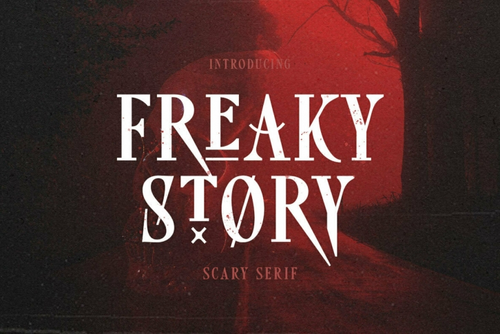 Freaky Story Font Font Download