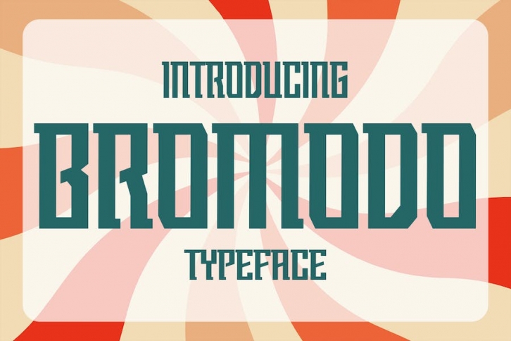 Bromodo font Font Download