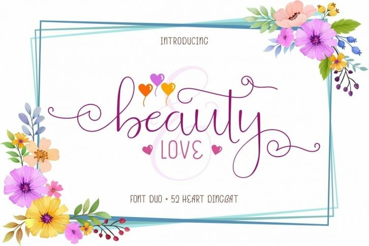 Beauty And Love Font Font Download