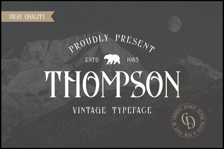 Thompson Font Font Download