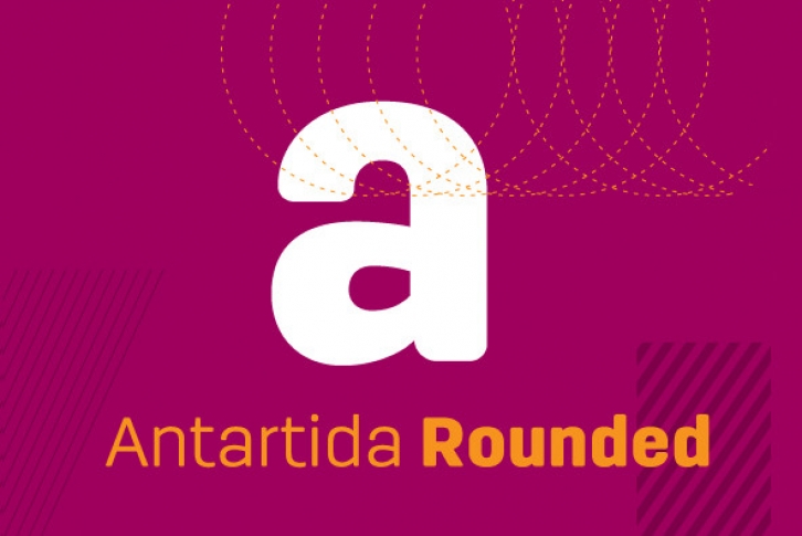 Antartida Rounded Font Font Download