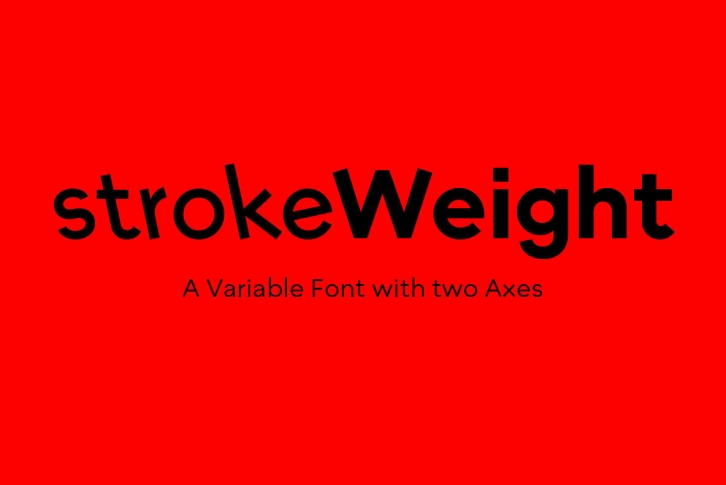 strokeWeight Font Font Download