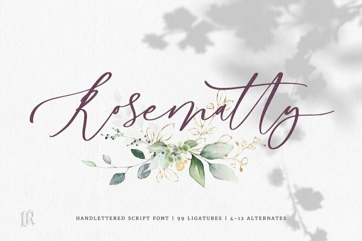 Rosematty Font Font Download