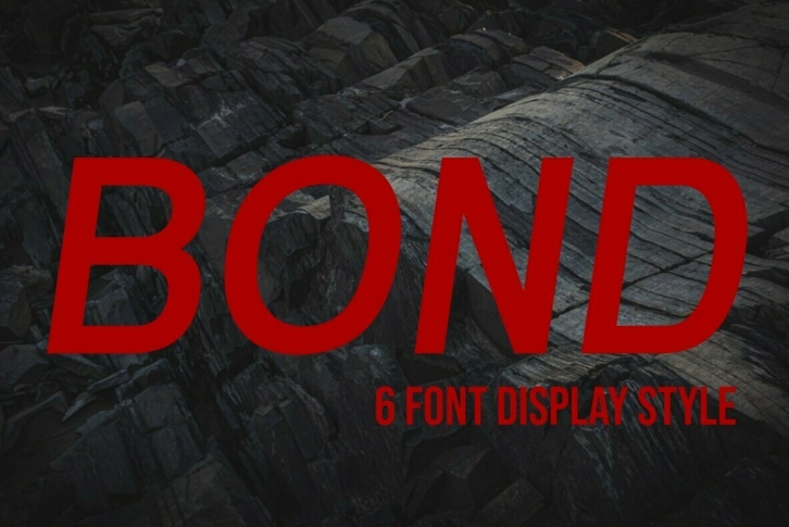 Bond Font Font Download