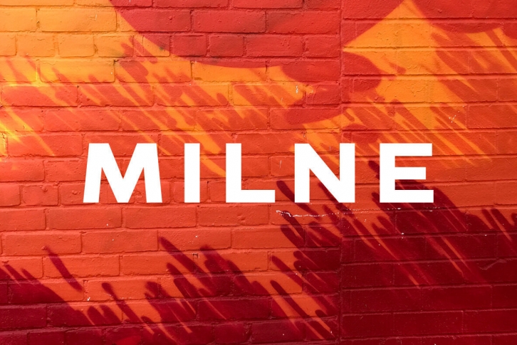 Milne Font Font Download