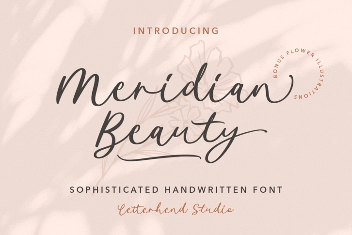 Meridian Beauty Font Font Download