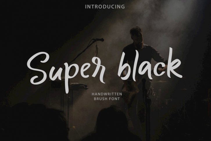 Super Black Font Font Download