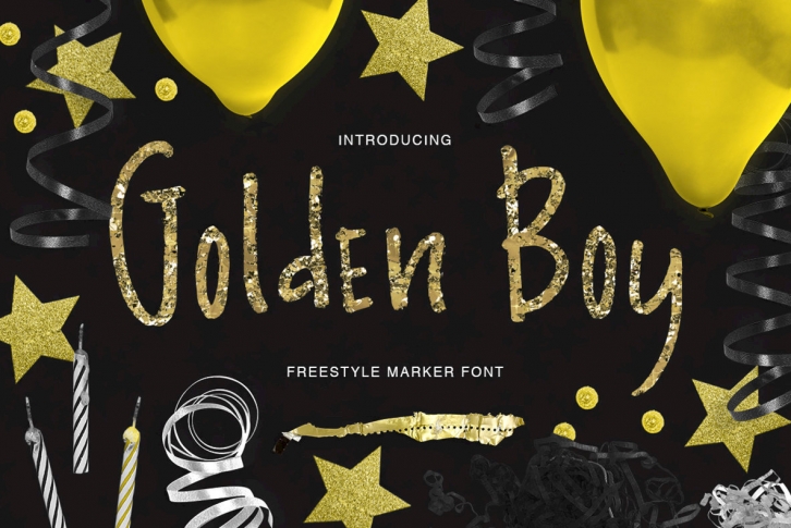 Golden Boy Font Font Download